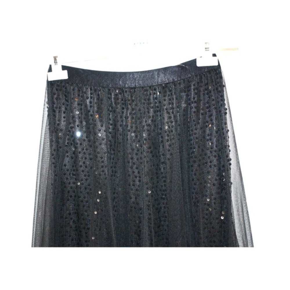 Eterne Sequin Tulle Maxi Skirt - Picture 3 of 9